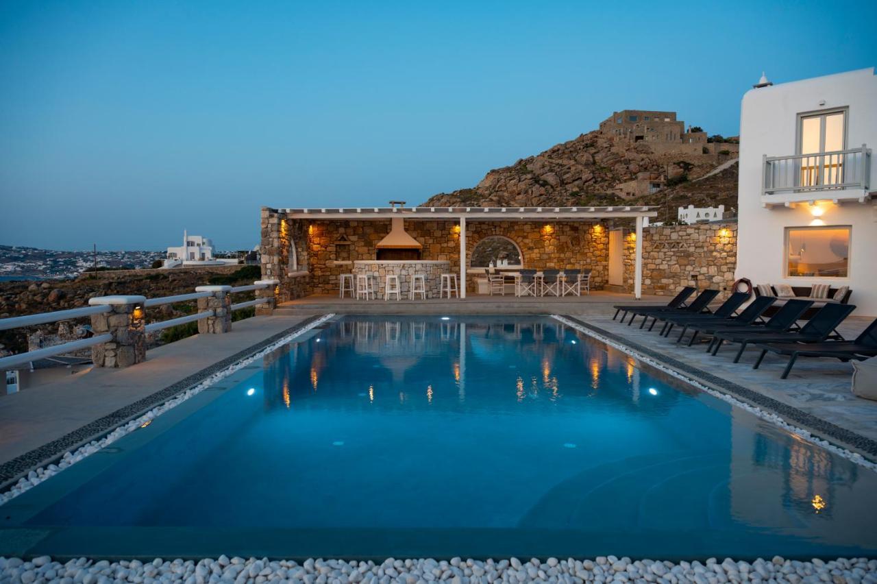 Villa Orion Mykonos - Blue Views Mykonos Villas Mykonos Town Exterior foto